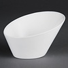 Olympia Whiteware Oval Sloping Bowls 222(W)x246(L)mm (Pack of 3) Olympia Whiteware Oval Sloping Bowls 222(W)x246(L)mm (Pack of 3)