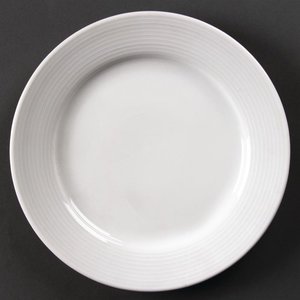 Olympia Shallow Plate, Ø200 mm, Linear (Pack of 12) Olympia Shallow Plate, Ø200 mm, Linear (Pack of 12)