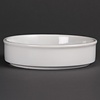 Olympia Mediterranean Stackable Dishes White 134mm (Pack of 6)