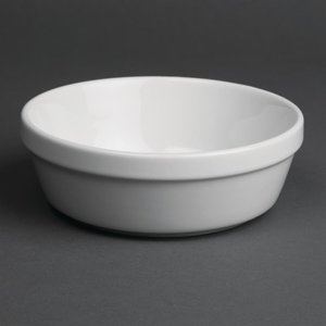 Olympia Whiteware Round Pie Bowls 137mm (Pack of 6) Olympia Whiteware Round Pie Bowls 137mm (Pack of 6)