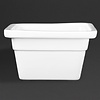 Olympia Whiteware 1/6 One Sixth Size Gastronorm 100mm Olympia Whiteware 1/6 One Sixth Size Gastronorm 100mm