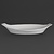 Olympia Whiteware Oval Eared Dishes 320x 177mm (Pack of 6)