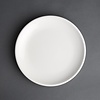 Olympia Shallow Plate, Ø200 mm, Cafe, White (Pack of 12) Olympia Shallow Plate, Ø200 mm, Cafe, White (Pack of 12)