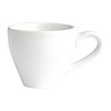 Olympia White Espresso Cup 100 ml, Cafe (Pack of 12)