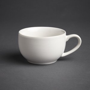 Olympia White Coffee Cup 230 ml, Cafe (Pack of 12) Olympia White Coffee Cup 230 ml, Cafe (Pack of 12)