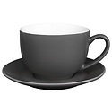 Olympia Grey Cappuccino Cup 340 ml, Cafe (Pack of 12)