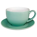 Olympia Turquoise Cappuccino Cup 340 ml, Cafe (Pack of 12)