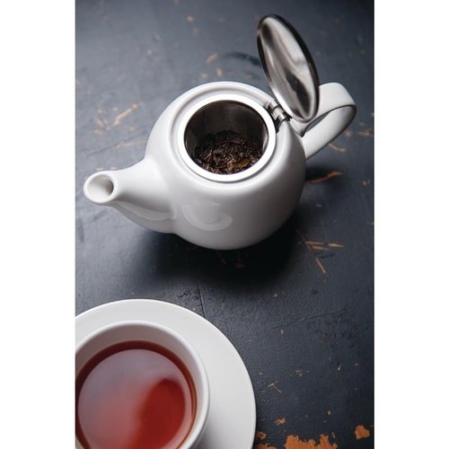 Olympia Cafe Teapot 510ml White Olympia Cafe Teapot 510ml White
