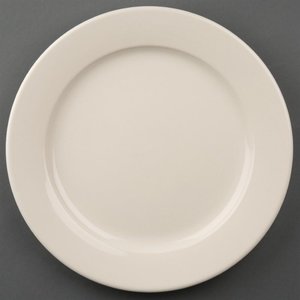 Olympia Shallow Plate, Ø250 mm, Ivory (Pack of 12) Olympia Shallow Plate, Ø250 mm, Ivory (Pack of 12)