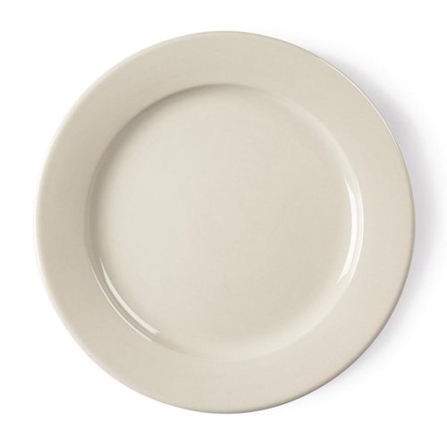 Olympia Shallow Plate, Ø250 mm, Ivory (Pack of 12) Olympia Shallow Plate, Ø250 mm, Ivory (Pack of 12)
