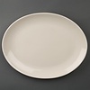 Olympia Shallow Plate 330 mm, Oval, Ivory (Pack of 6)
