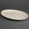 Olympia Shallow Plate 330 mm, Oval, Ivory (Pack of 6)