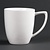 Lumina Fine China Latte Mugs 350ml 12oz (Pack of 6)
