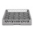 Vogue Gray Dishwasher Glasses Basket 25 compartments / 500 x 500 x 100 mm