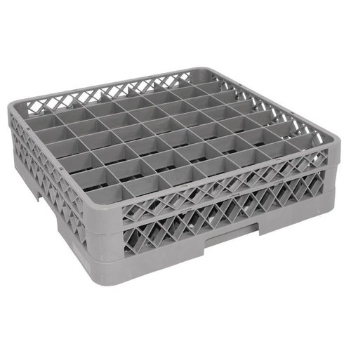 Vogue Nadstawa do kosza na szkło 49 przegród / 500 x 500 x 45 mm, szara Vogue Nadstawa do kosza na szkło 49 przegród / 500 x 500 x 45 mm, szara