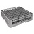Vogue Gray Dishwasher Glass Rack Extender 49 compartments / 500 x 500 x 45 mm