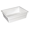 Kristallon Melamine Gastronorm Pan 1/2 100 mm, White
