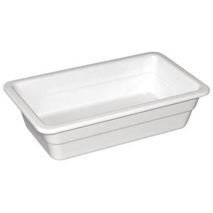 Kristallon Melamine Gastronorm Pan 1/3 100 mm, White Kristallon Melamine Gastronorm Pan 1/3 100 mm, White