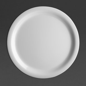Kristallon Talerz z melaminy, płytki, Ø229 mm, Melamine (12 szt.)