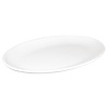 Kristallon Shallow Melamine Plate, Ø305 mm, Oval, Melamine (Pack of 12)