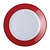 Kristallon Shallow Melamine Plate, Ø230 mm, Gala (Pack of 6)