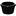 Kristallon Melamine Plain Ramekins Black 63mm (Pack of 12)