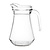 Olympia Glass Jug 1 L (Pack of 6)
