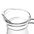 Olympia Glass Jug 1 L (Pack of 6)