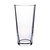 Roltex Transparent BPA-Free Plastic Highball Glass 280 ml