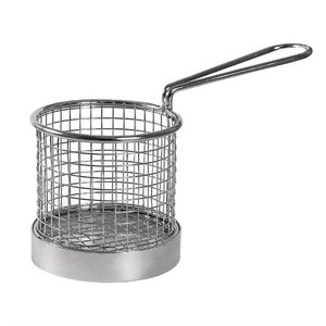 Olympia Wyprzedaż - Koszyk do frytek okrągły | 8(h) x 9,5(Ø) cm