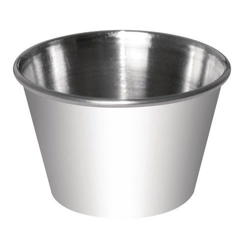 Olympia Stainless Steel 70ml Sauce Cups (Pack of 12) Olympia Stainless Steel 70ml Sauce Cups (Pack of 12)