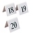 XXLselect Plastic Table Numbers 31-40