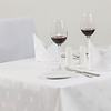 Mitre Luxury Luxor Cotton Napkins Ivy Leaf White 550 x 550mm (Pack of 10)