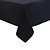 Mitre Essentials Obrus czarny | 178x275 cm