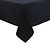 Mitre Essentials Obrus czarny | 229x229 cm