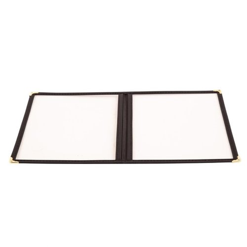 Olympia Uchwyt na menu A5 | czarny | 4 strony Olympia Uchwyt na menu A5 | czarny | 4 strony