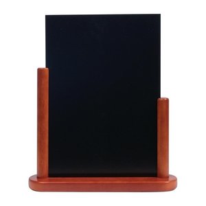 Securit Half Frame Table Top Blackboard 320 x 270mm Mahogany Securit Half Frame Table Top Blackboard 320 x 270mm Mahogany