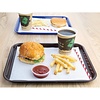 Kristallon Fast Food Polypropylene Rectangular Serving Tray 345 x 265 mm Brown