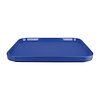 Kristallon Fast Food Polypropylene Rectangular Serving Tray 415 x 305 mm Blue