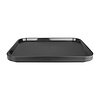 Kristallon Fast Food Polypropylene Rectangular Serving Tray 415 x 305 mm Black