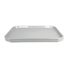 Kristallon Fast Food Polypropylene Rectangular Serving Tray 415 x 305 mm Grey Kristallon Fast Food Polypropylene Rectangular Serving Tray 415 x 305 mm Grey