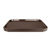 Kristallon Fast Food Polypropylene Rectangular Serving Tray 415 x 305 mm Brown Kristallon Fast Food Polypropylene Rectangular Serving Tray 415 x 305 mm Brown