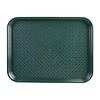 Kristallon Fast Food Polypropylene Rectangular Serving Tray 450 x 350 mm Green Kristallon Fast Food Polypropylene Rectangular Serving Tray 450 x 350 mm Green