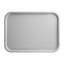 Kristallon Fast Food Polypropylene Rectangular Serving Tray 450 x 350 mm Grey