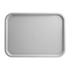 Kristallon Fast Food Polypropylene Rectangular Serving Tray 450 x 350 mm Grey