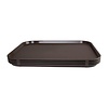 Kristallon Fast Food Polypropylene Rectangular Serving Tray 450 x 350 mm Brown