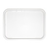 Kristallon Fast Food Polypropylene Rectangular Serving Tray 450 x 350 mm White
