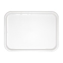 Kristallon Prostokątna taca do serwowania 450 x 350 mm z polipropylenu, biała