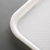 Kristallon Prostokątna taca do serwowania 450 x 350 mm z polipropylenu, biała