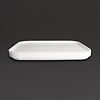 Kristallon Fast Food Polypropylene Rectangular Serving Tray 450 x 350 mm White